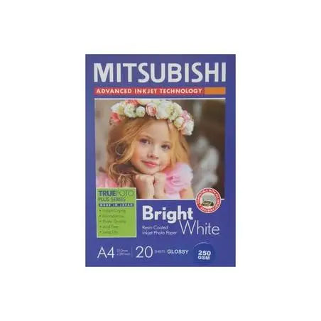 Mitsubishi Papier Photo 20×30 A4 Glossy pour Epson L805, L8050 ….