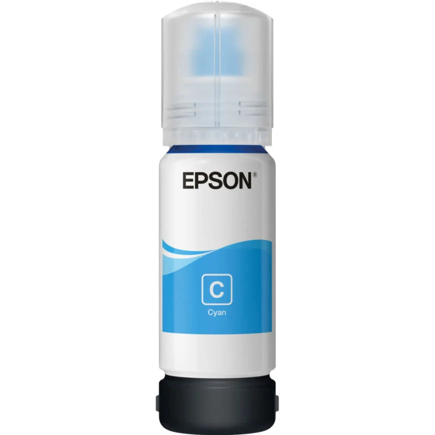 Bouteille d’encre 101 Cyan Epson EcoTank d’origine (C13T03V24A)