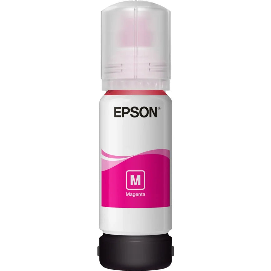 Bouteille d’encre 101 Magenta Epson EcoTank d’origine (C13T03V34A)