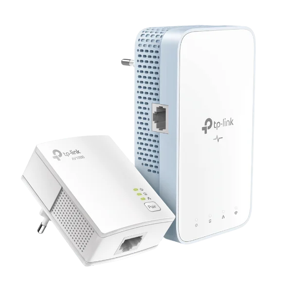 CPL TP-Link AV1000 Gigabit Powerline ac Wi-Fi Kit 300 Mbps TL-WPA7517 KIT