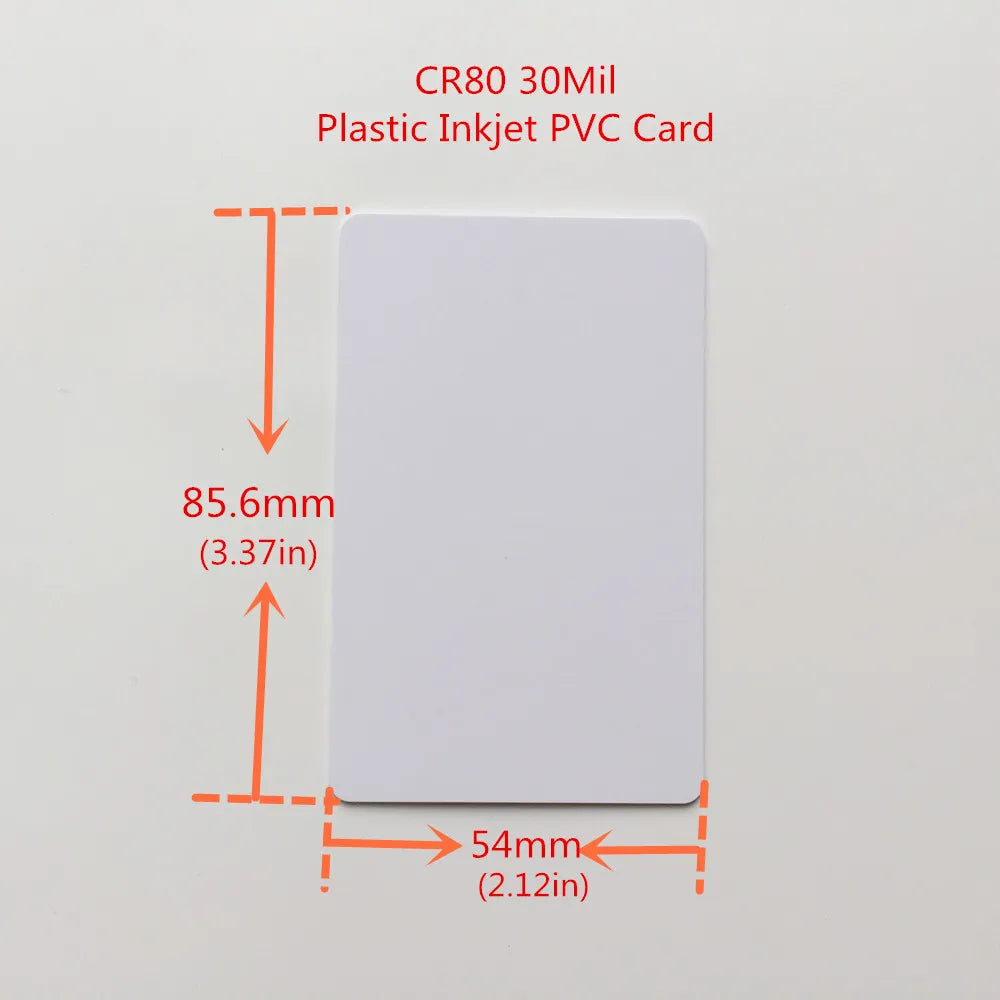 Cartes PVC imprimable à jet d’encre pour Epson