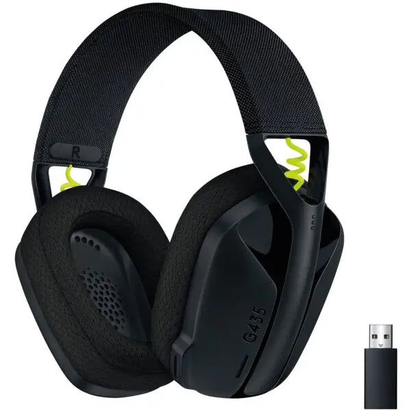 Casque gaming Bluetooth sans fil ultra-léger Logitech G435 (981-001050)