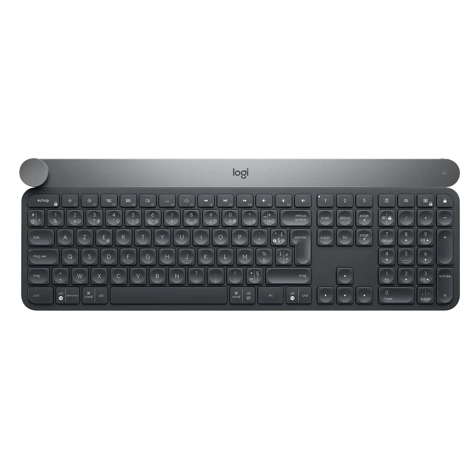 Clavier Bluetooth Multidispositif Logitech Craft – Français (AZERTY)