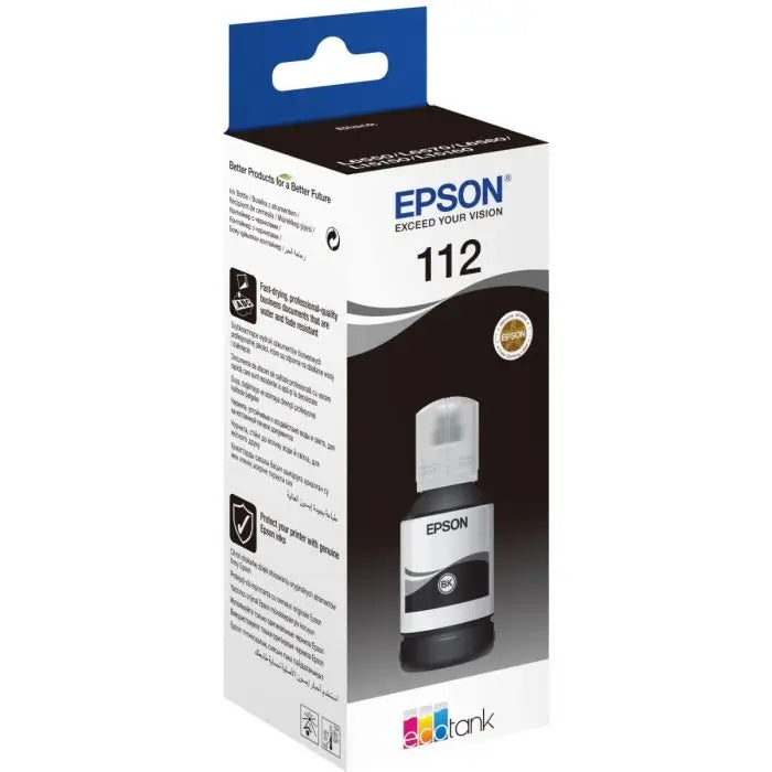 PACK Epson 112 Bouteilles d’encre d’origine