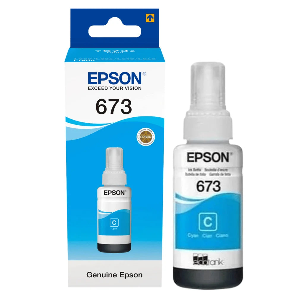 Epson 673 C (T6732) Cyan Bouteille d’encre Epson d’origine