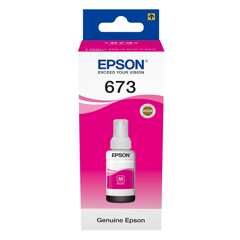 Epson 673 M (T6733) Magenta Bouteille d’encre d’origine