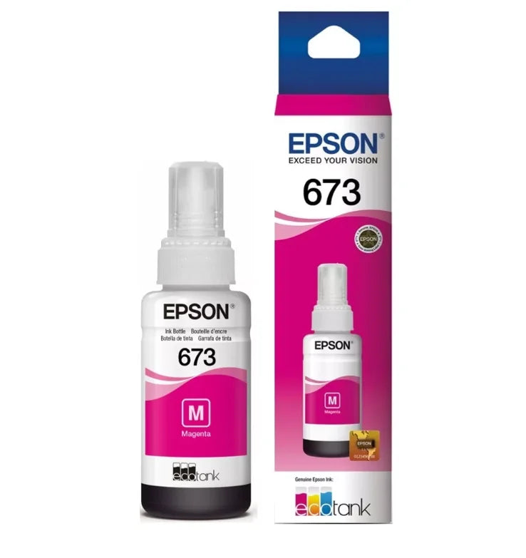 Epson 673 M (T6733) Magenta Bouteille d’encre d’origine