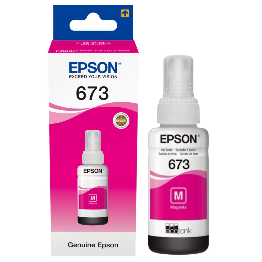 Epson 673 M (T6733) Magenta Bouteille d’encre d’origine