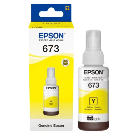 Epson 673 Y (T6734) Jaune Bouteille d’encre d’origine