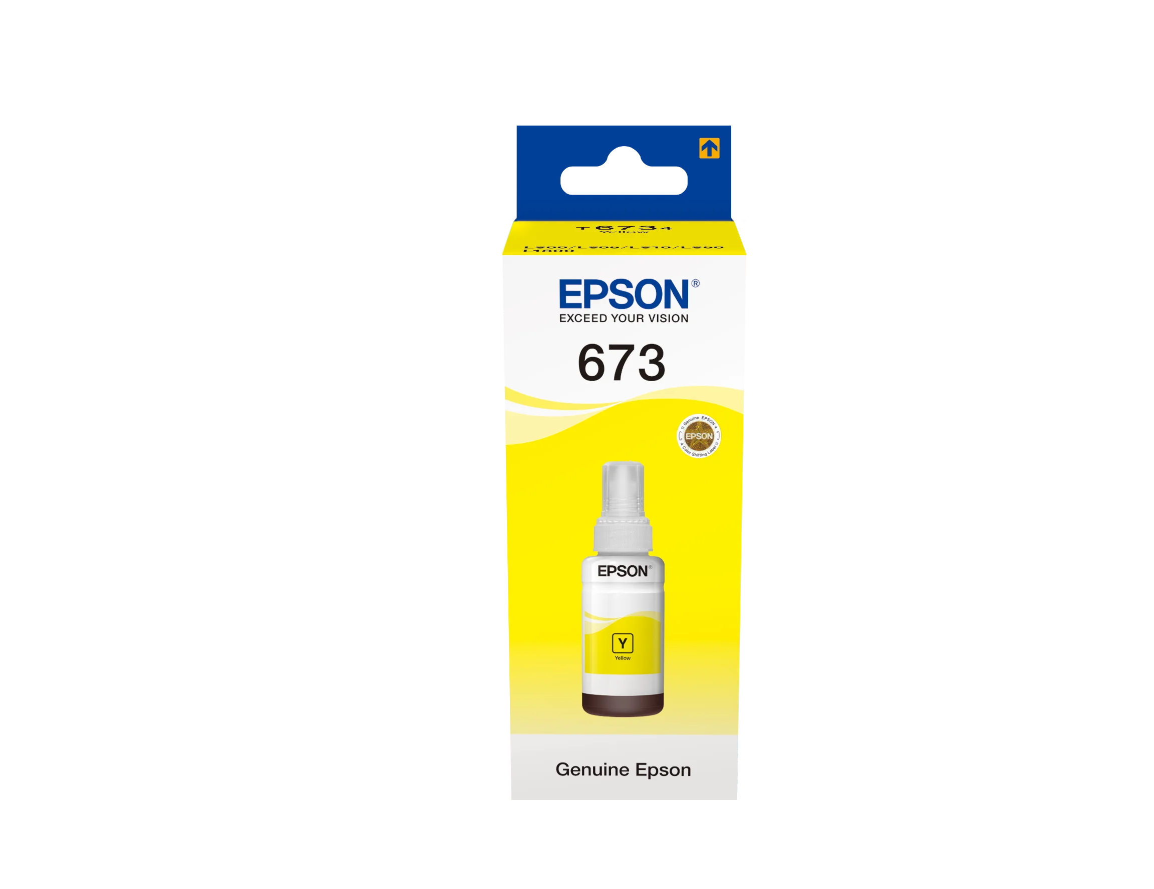 Epson 673 Y (T6734) Jaune Bouteille d’encre d’origine