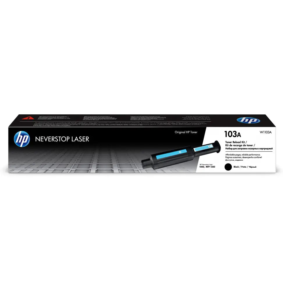 HP 103A Noir (W1103A) – Toner HP LaserJet d’origine Neverstop