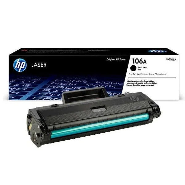 HP 106A Noir (W1106A) – Toner HP LaserJet