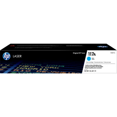 HP 117A Cyan (W2071A) – Toner HP LaserJet d’origine