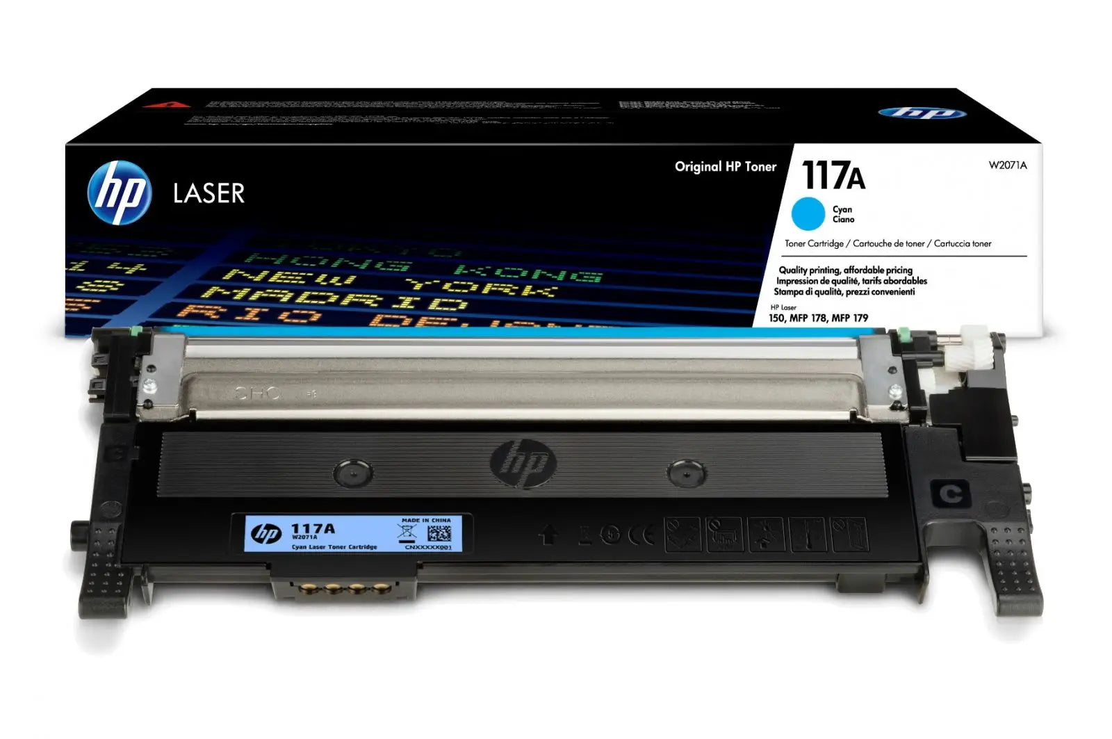 HP 117A Cyan (W2071A) – Toner HP LaserJet d’origine