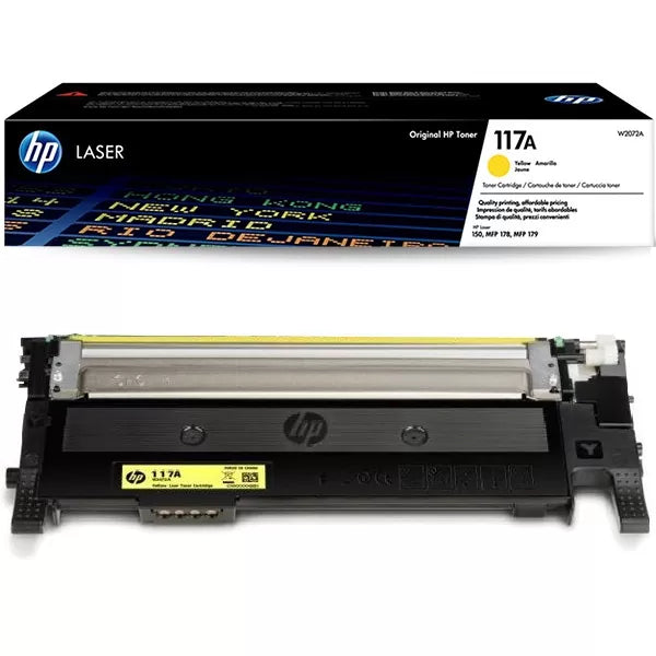 HP 117A Jaune (W2072A) – Toner HP LaserJet d’origine