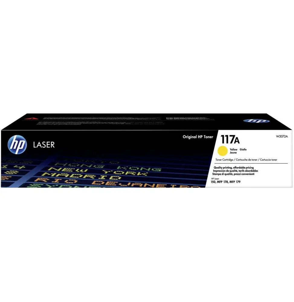 HP 117A Jaune (W2072A) – Toner HP LaserJet d’origine