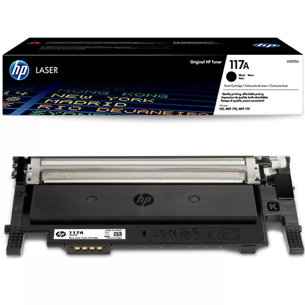 HP 117A Noir (W2070A) – Toner HP LaserJet d’origine