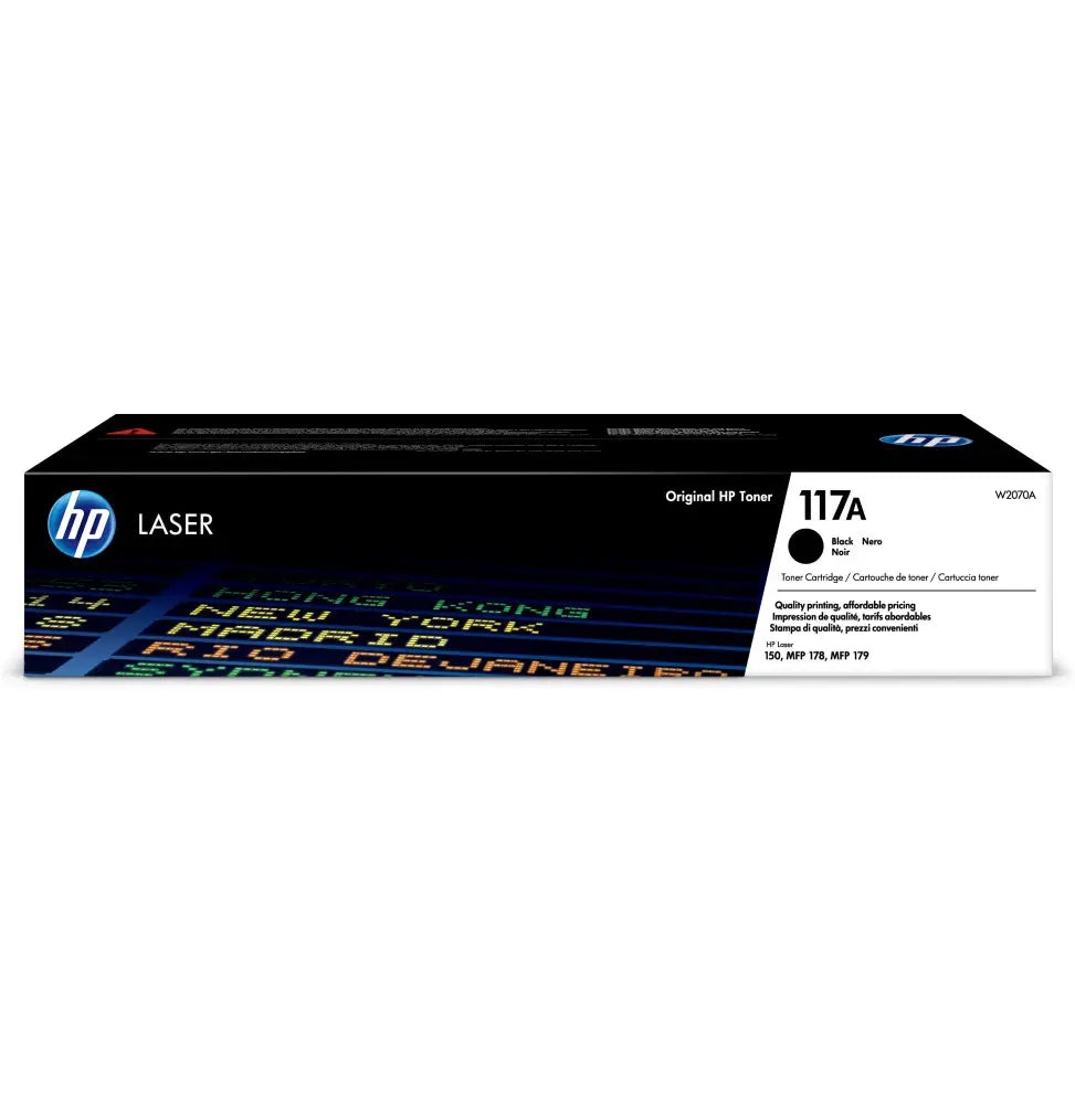 HP 117A Noir (W2070A) – Toner HP LaserJet d’origine