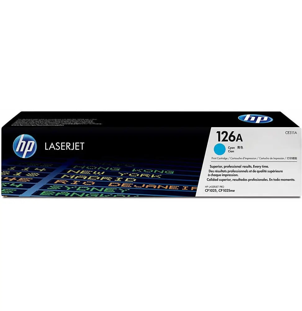 HP 126A Cyan (CE311A) – Toner HP LaserJet d’origine