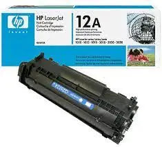 HP 12A Noir (Q2612A) – Toner HP LaserJet d’origine