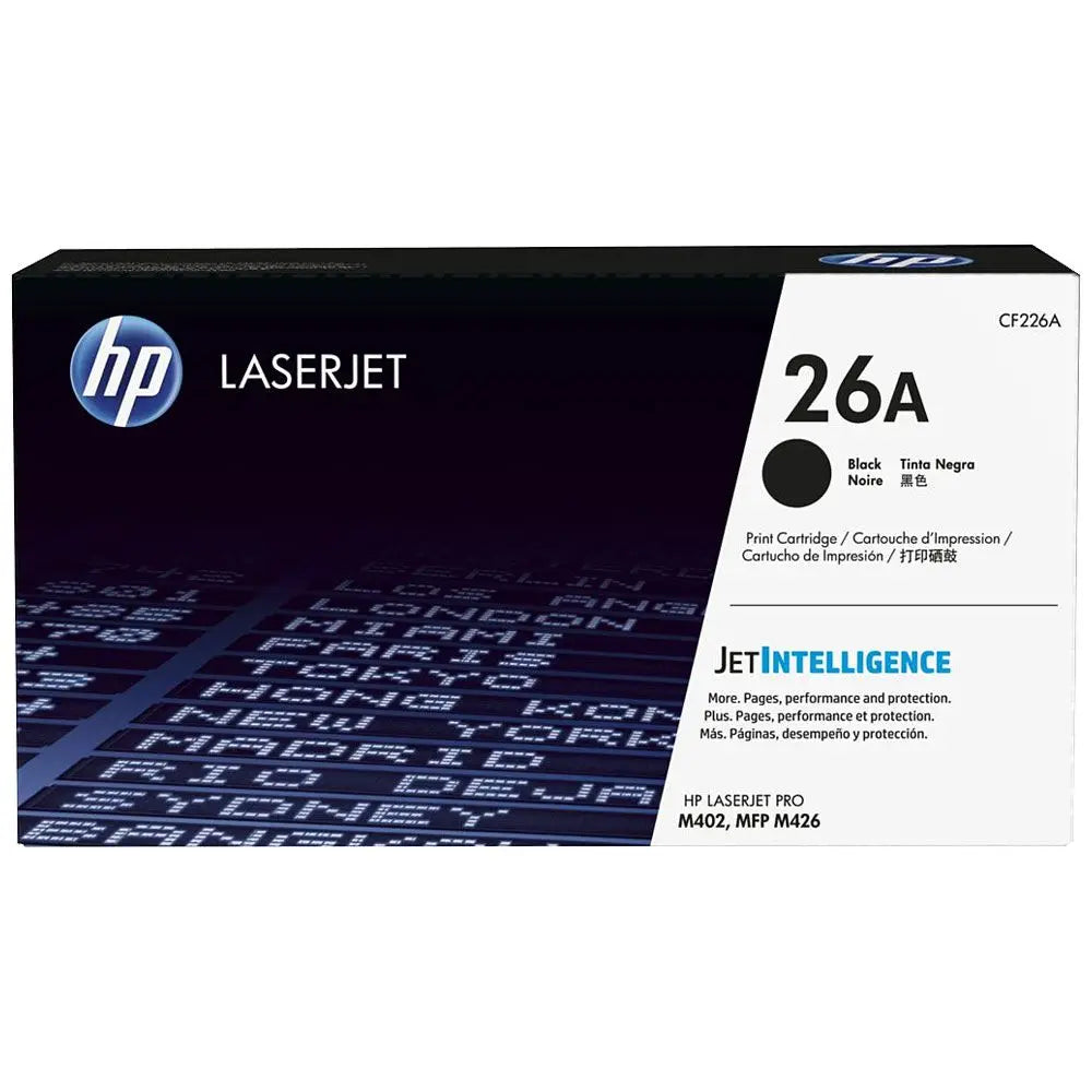 HP 26A Noir (CF226A) – Toner HP LaserJet d’origine