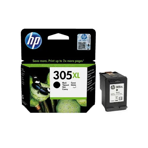 HP 305XL Noir Cartouche d’encre XL d’origine (3YM62AE)