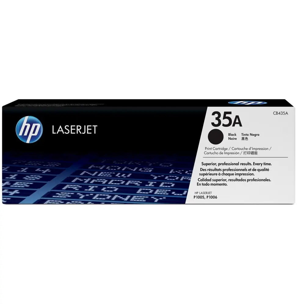 HP 35A Noir (CB435A) – Toner HP LaserJet d’origine