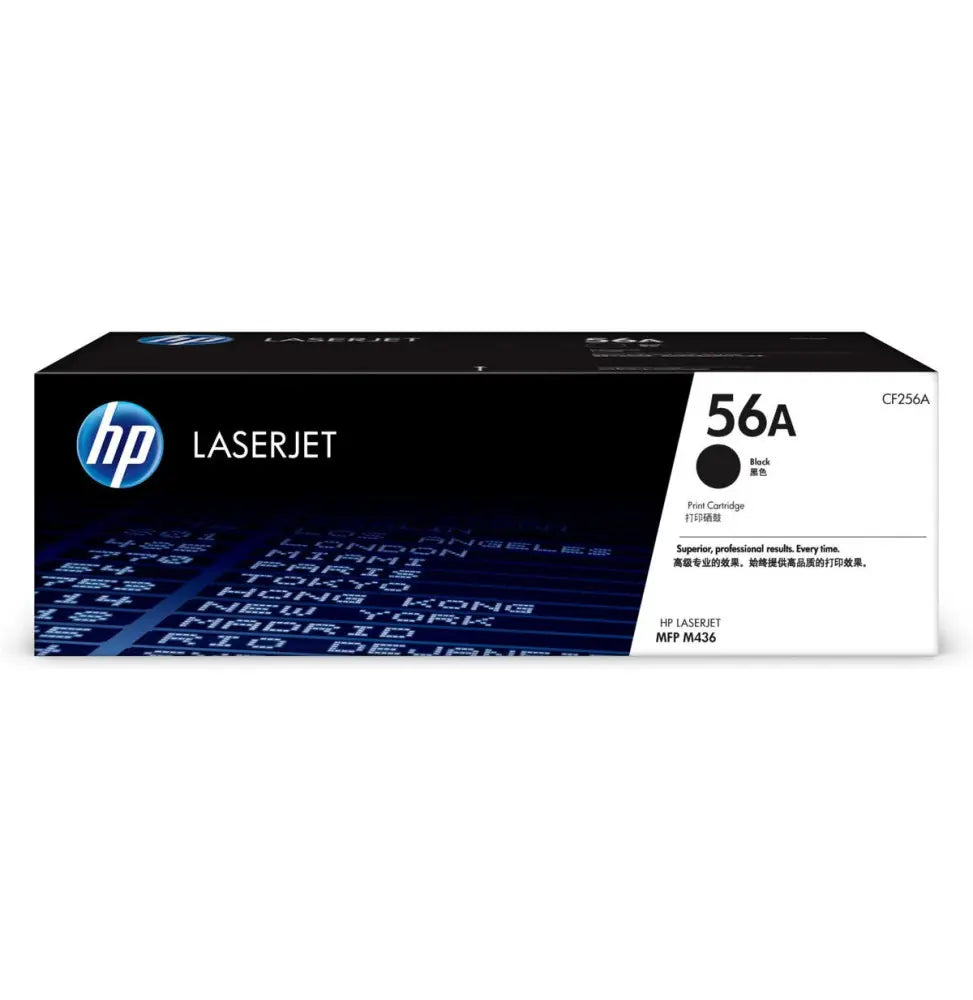 HP 56A Noir (CF256A) – Toner HP LaserJet d’origine