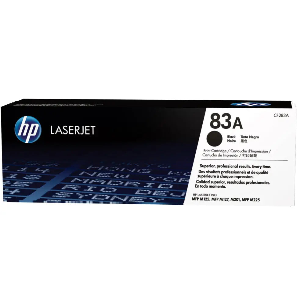 HP 83A Noir (CF283A) – Toner HP LaserJet d’origine