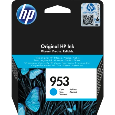 HP 953 Cyan Cartouche d’encre d’origine (F6U12AE)