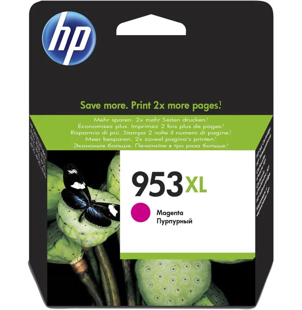 HP 953XL Magenta Cartouche d’encre XL d’origine (F6U17AE)