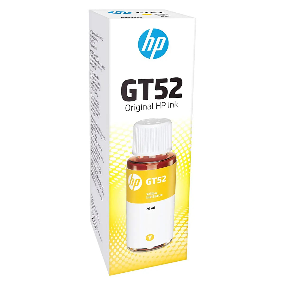 HP GT52 Jaune Bouteille d’encre d’origine (M0H56AE)