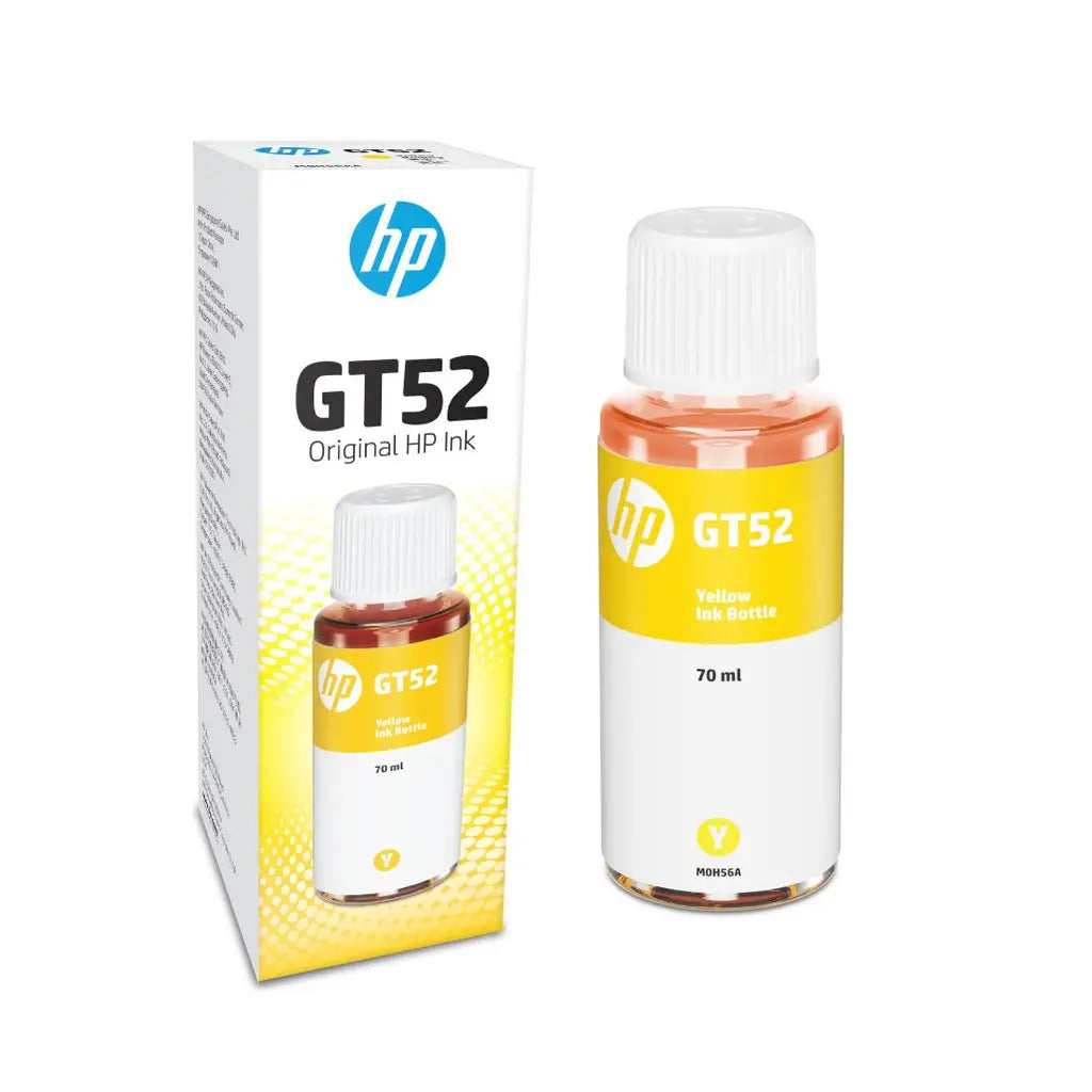 HP GT52 Jaune Bouteille d’encre d’origine (M0H56AE)