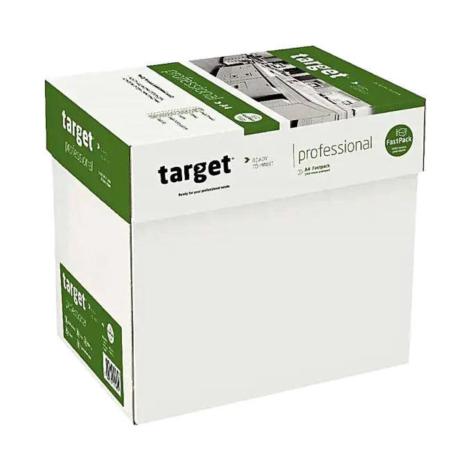 LOT 5 RAMETTES DE PAPIER BLANC TARGET PROFESSIONAL A4