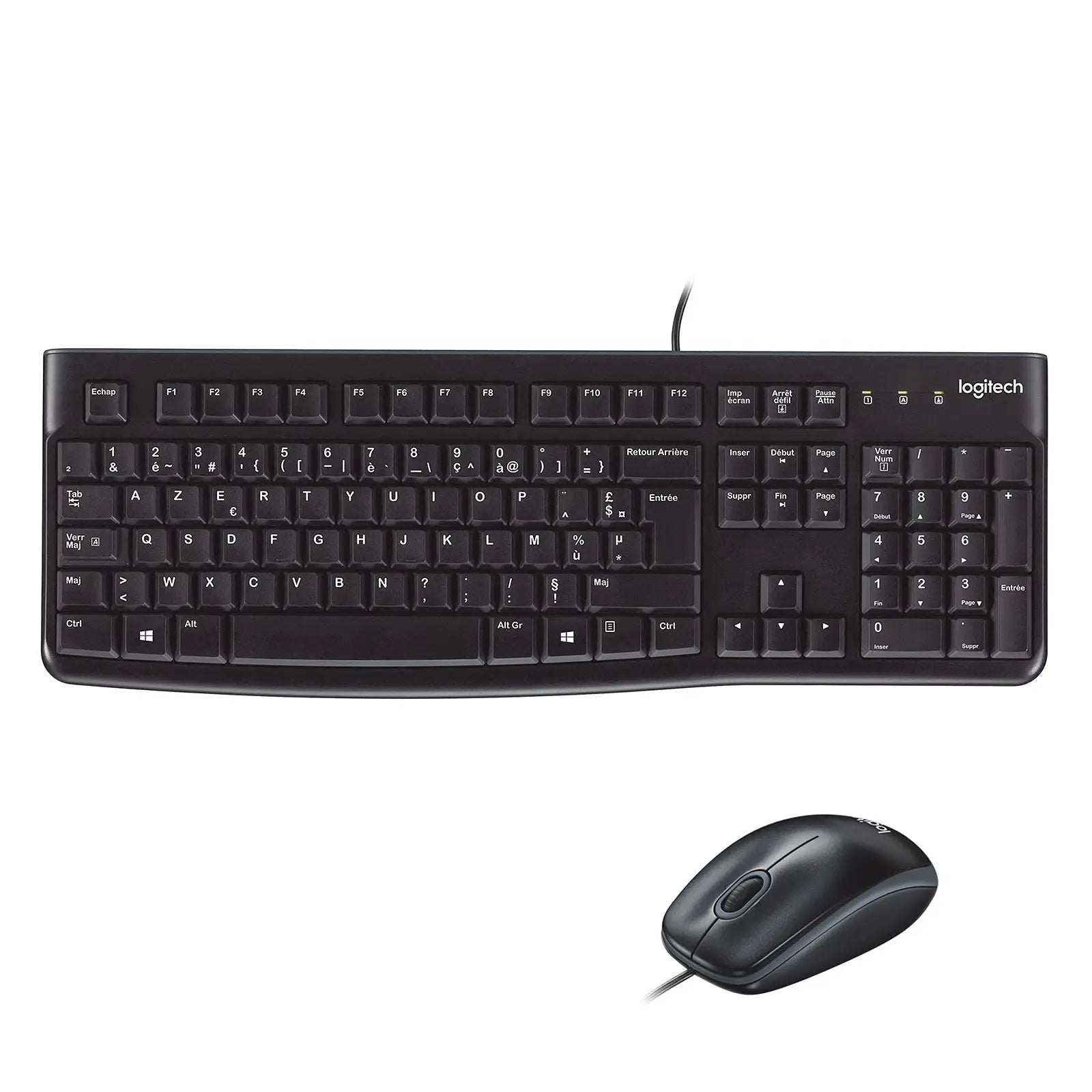 Logitech Desktop MK120 Ensemble souris + clavier (AZERTY )