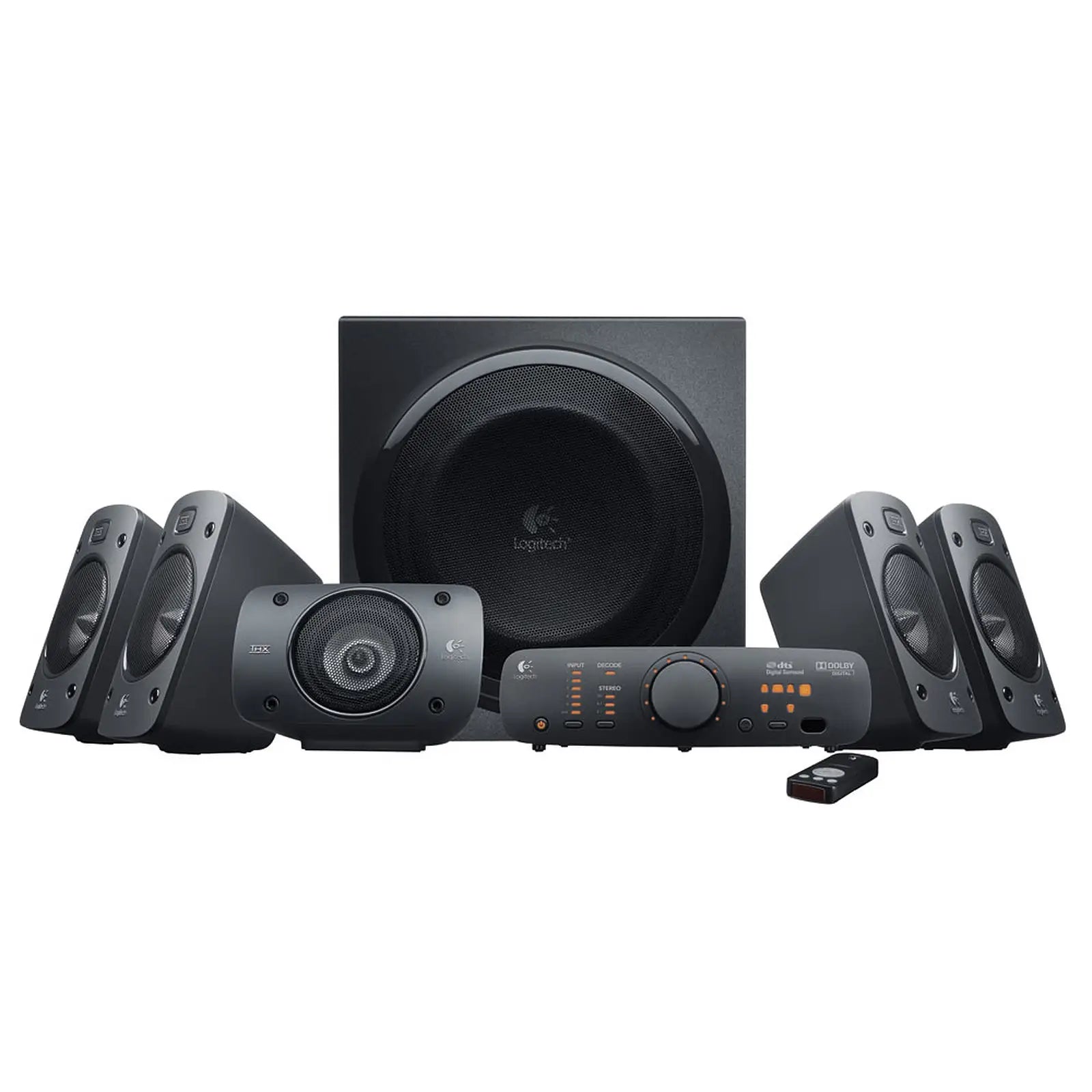 Logitech Speaker System Z906 THX 500 Watts avec télécommande sans fil