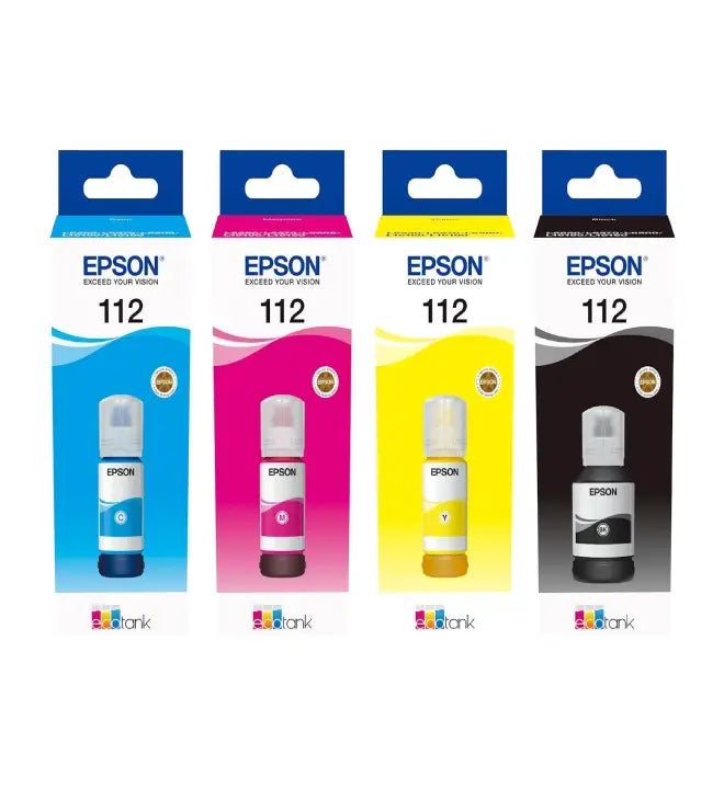 PACK Epson 112 Bouteilles d’encre d’origine