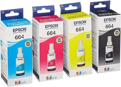 PACK Epson 664 Bouteilles d’encre d’origine