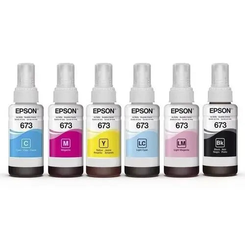 PACK Epson 673 Bouteilles d’encre d’origine