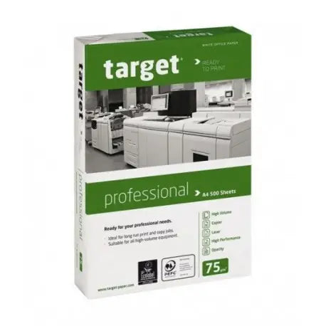 RAMETTE DE PAPIER BLANC TARGET PROFESSIONAL A4