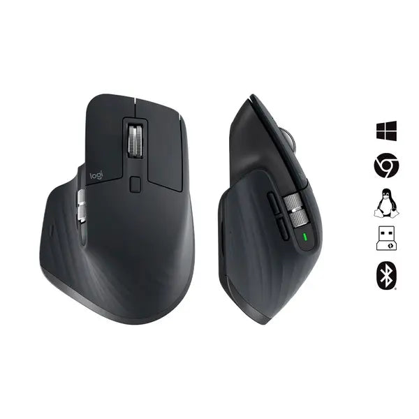 Souris sans fil Logitech MX Master 3S Graphite (910-006559)