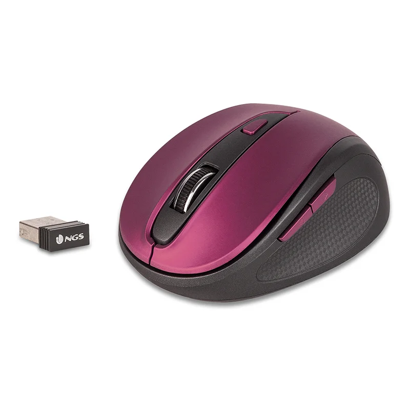 Souris sans fil NGS Evo Mute Violet