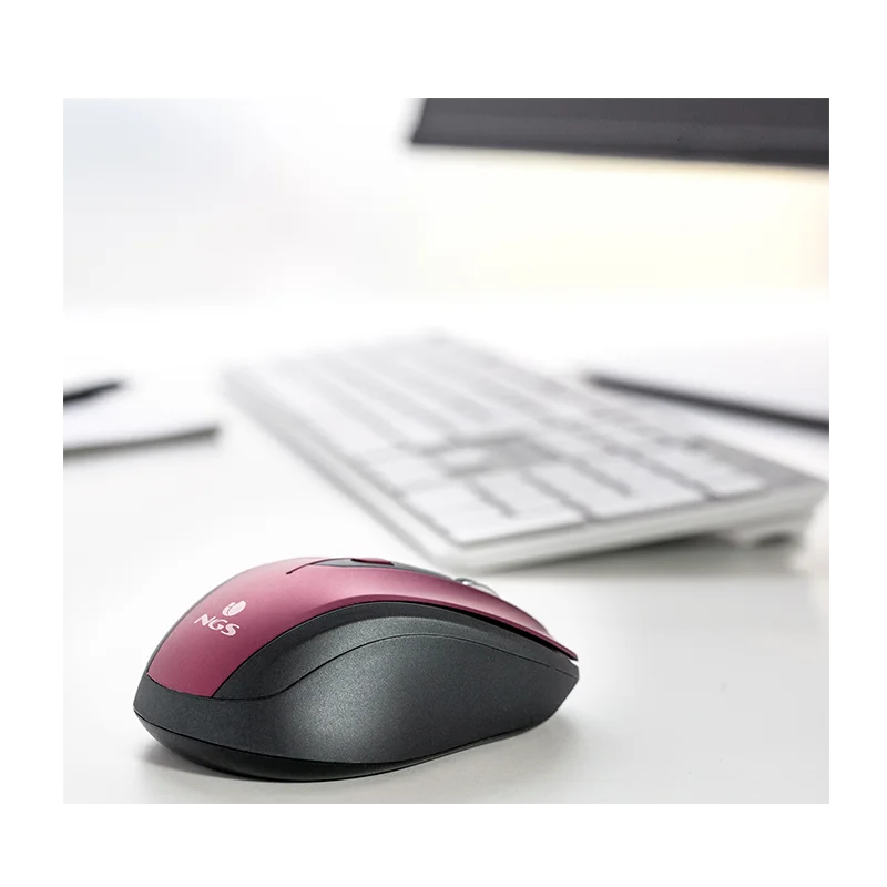 Souris sans fil NGS Evo Mute Violet