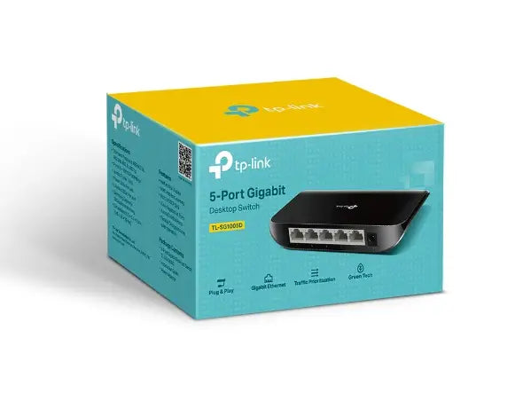 Switch de bureau TP-Link TL-SG1005D 5 ports Gigabit