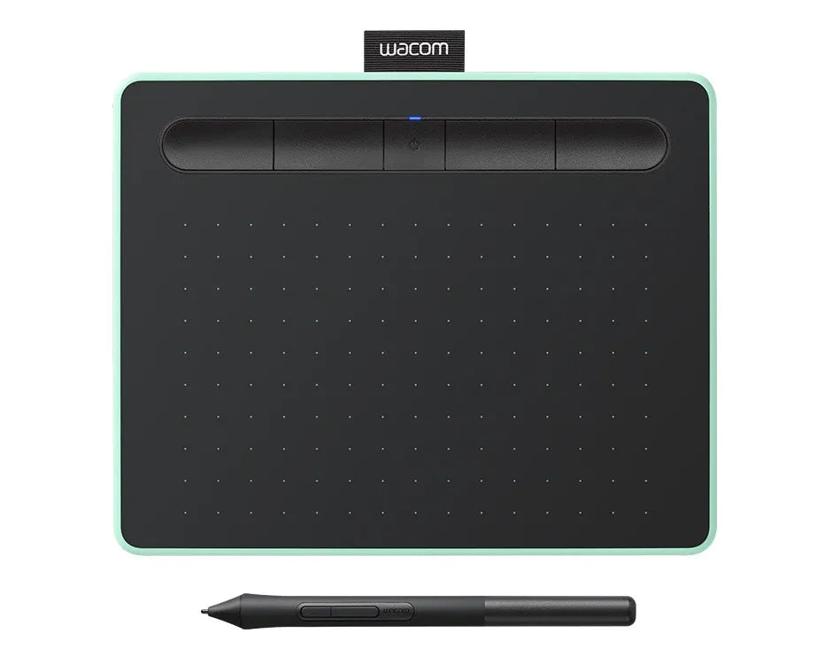 Wacom Intuos Petite USB & Bluetooth – Pistache (CTL-4100WLE-S)