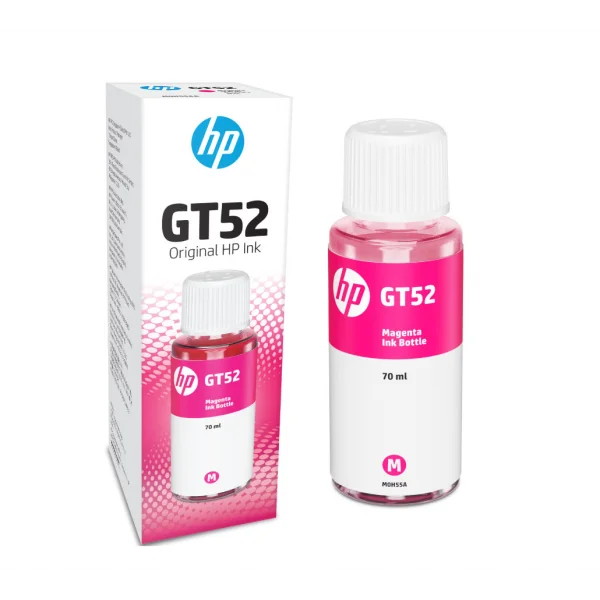 HP GT52 Magenta Bouteille d’encre d’origine (M0H55AE)